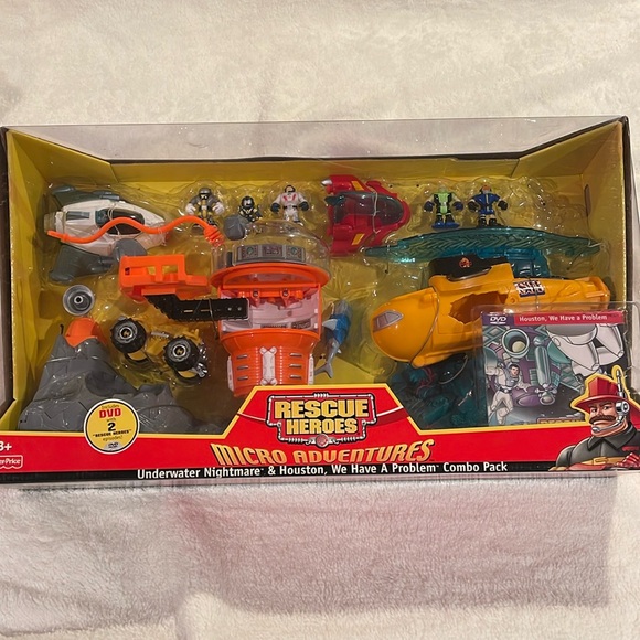 Rescue Hero’s Micro Adventures/Underwater Nightmare & HoustonWe Have a Problem